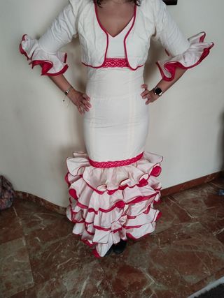 Traje flamenca