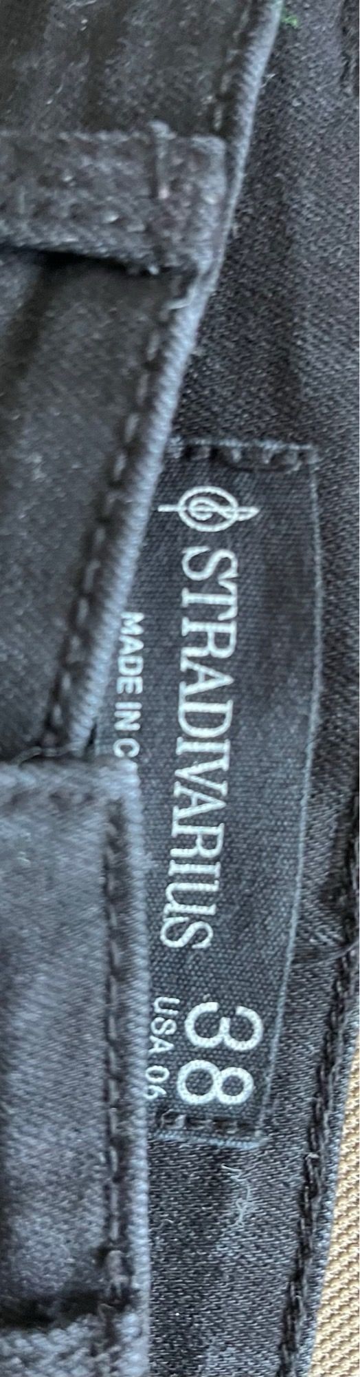 Pantalone nero donna Stradivarius