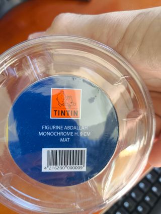 Tintin. Figura Abdallah a estrenar