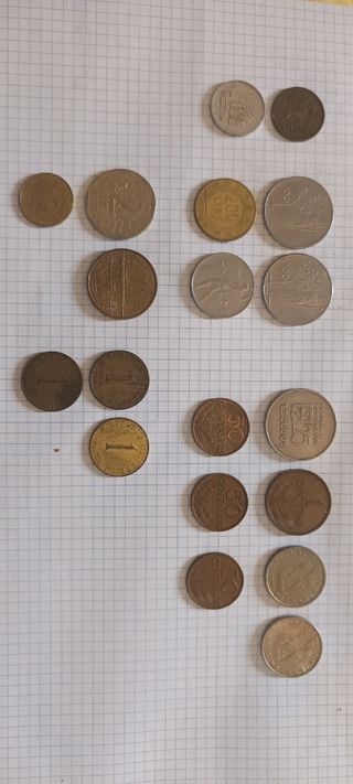 Lote monedas antiguas