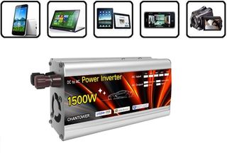 Transformador Inversor de Corriente 12/220V 1500w