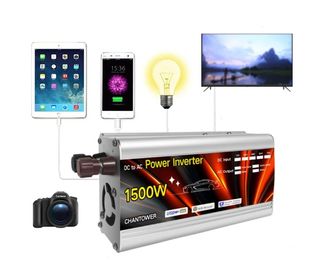 Transformador Inversor de Corriente 12/220V 1500w