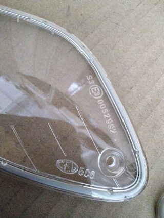 Juego cristal faro Piaggio NRG MC2