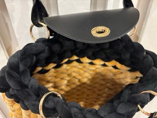 Chunky bag in velluto