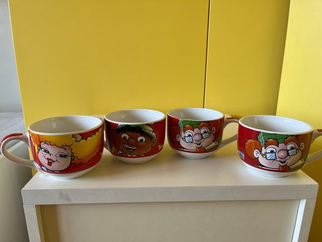 4 tazze colazione Loacker mai usate