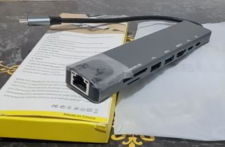 Usb C, 8 en 1 tipo c estación de acoplamiento 