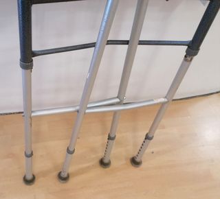 Andador plegable adultos, rehabilitación, ancianos