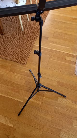 Music stand KM black. Atril KM negro 