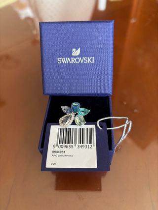 Anillo Swarovski Sunny Flor Multicolor 
