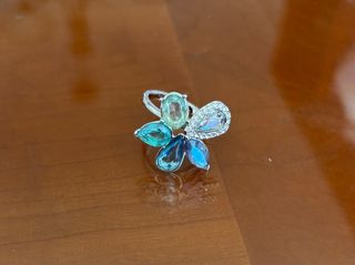 Anillo Swarovski Sunny Flor Multicolor 