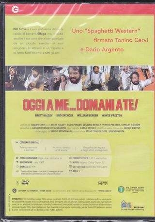 1 DVD film Oggi a me Domani a te!,west Bud Spencer