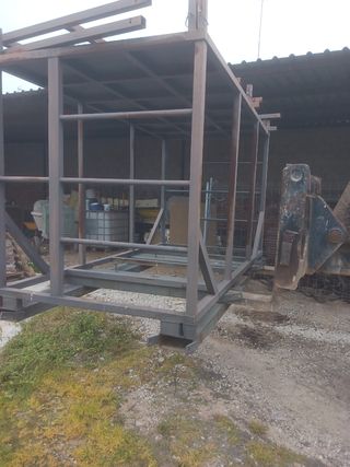 Plataforma desmontable para maquinaria