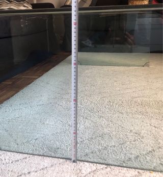 Mesa cristal salón