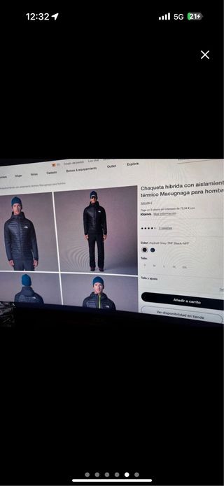 North face pluma