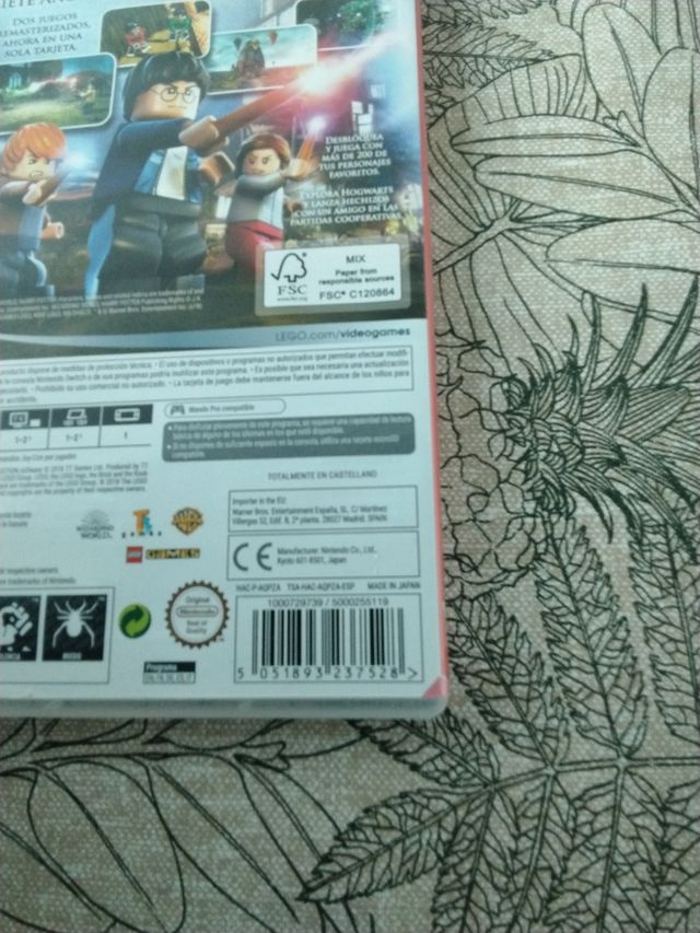 Videojuego Lego Harry Potter 2 juegos