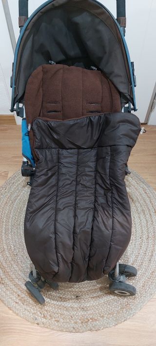 Silla Mclaren Quest, con saco invierno.