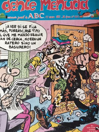 60 REVISTAS COMIC "GENTE MENUDA" DE ABC AÑO 1992
