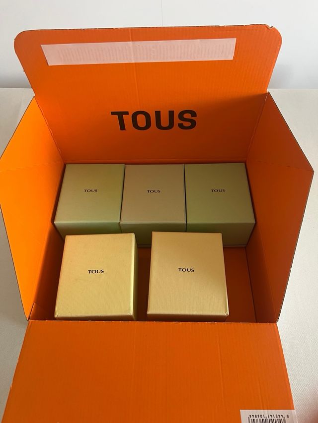 5 Cajas reloj Tous