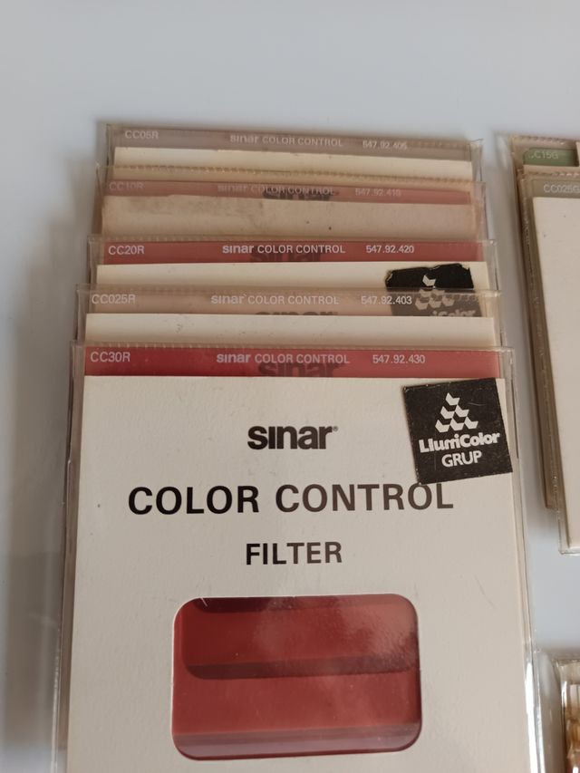 Filtros analógicos fotografía