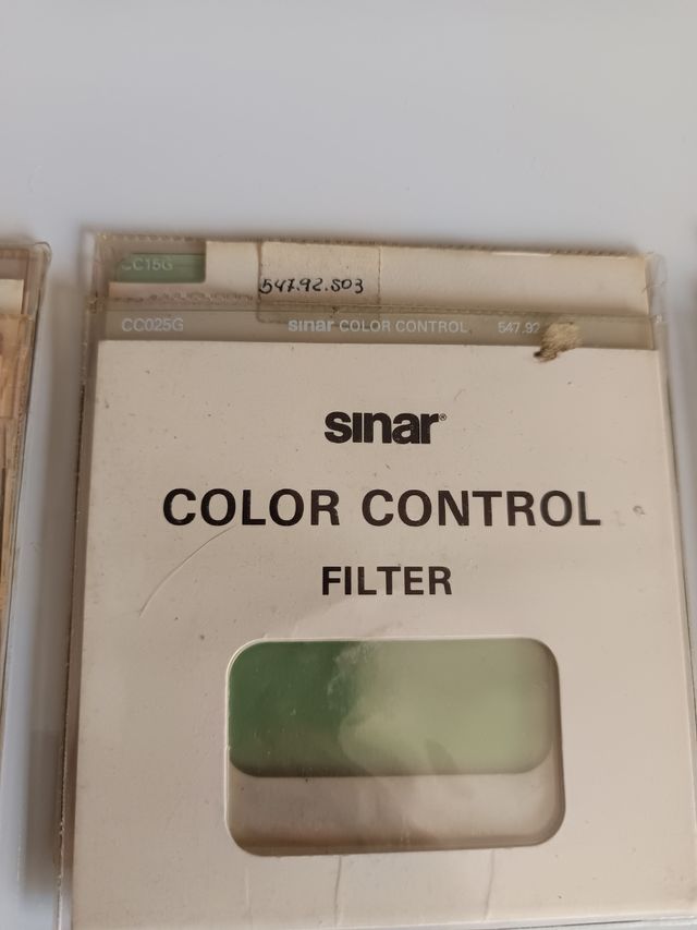 Filtros analógicos fotografía