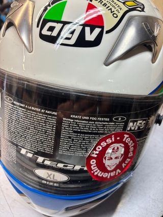 Casco valentino rossi edizione limitata