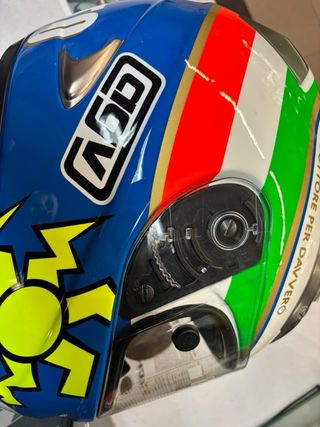 Casco valentino rossi edizione limitata