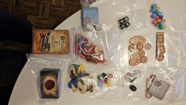 Las leyendas de Andor juego de mesa