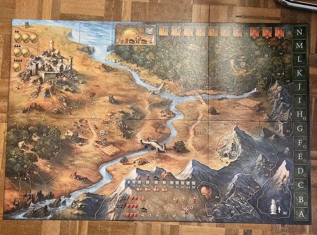 Las leyendas de Andor juego de mesa