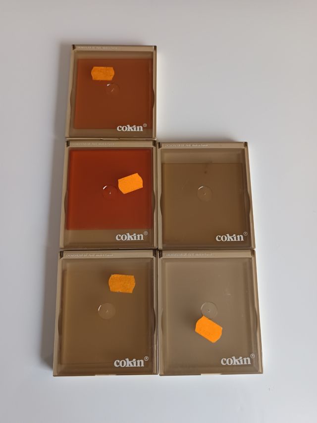 Filtros analógicos fotografía Cokin