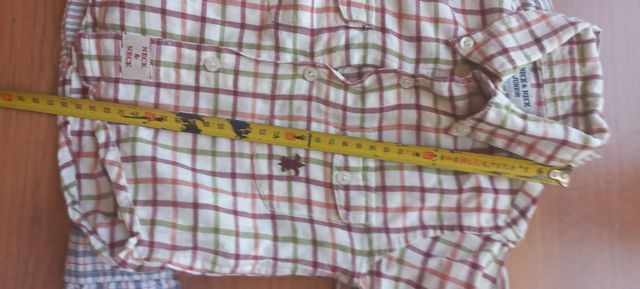 Lote 3 camisas NeckNeck 12 meses 68-76cm