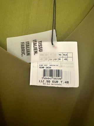 Vestido de fiesta Naf Naf nuevo con etiquetas