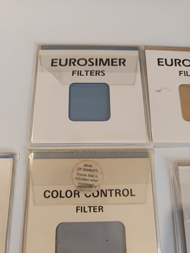 Filtros analógicos fotografía