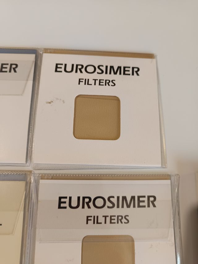 Filtros analógicos fotografía