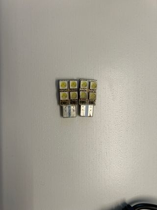 3 bombillas led H7