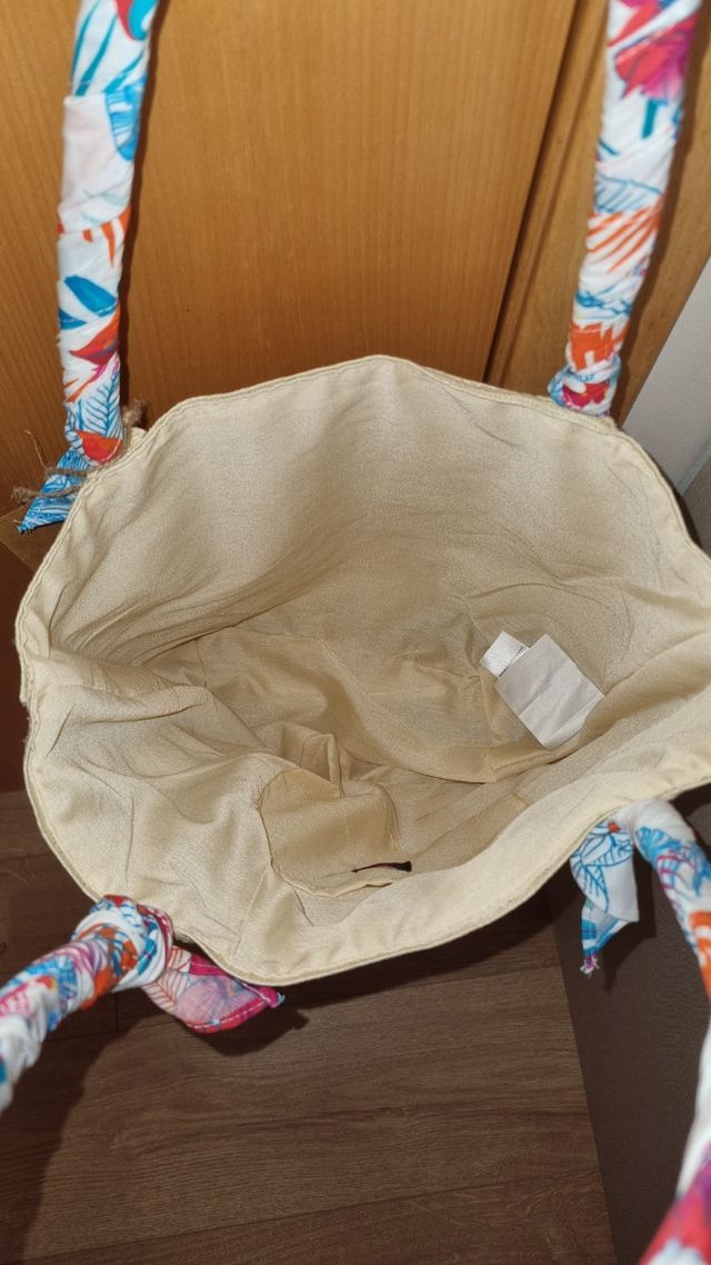 Bolso bandolera de paja mujer