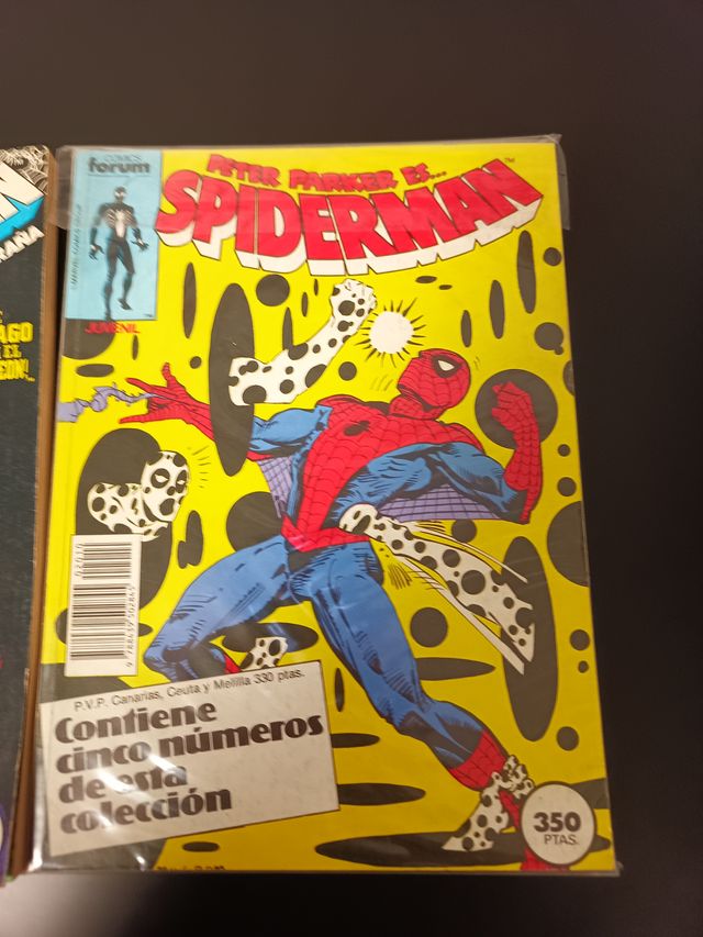 Comics Spiderman retapados 5 números cada uno