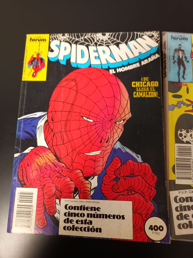 Comics Spiderman retapados 5 números cada uno