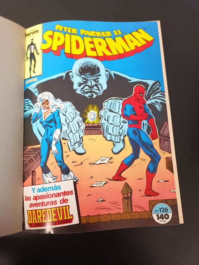 Comics Spiderman retapados 5 números cada uno