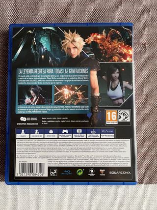 Final fantasy VII remake