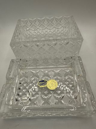 Bohemia Crystal scatola posacenere