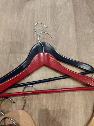 Lote  20 perchas infantiles