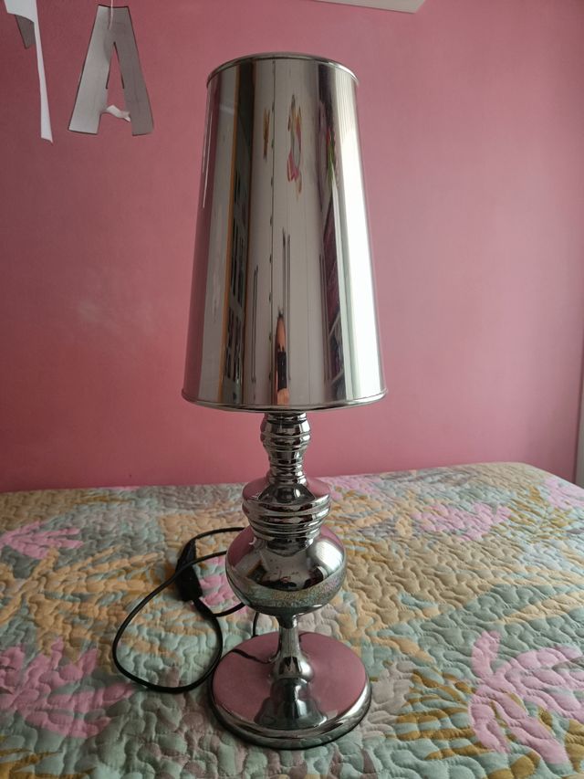 Lampara cromada