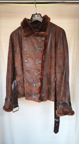 Chaqueta shearling 100% piel