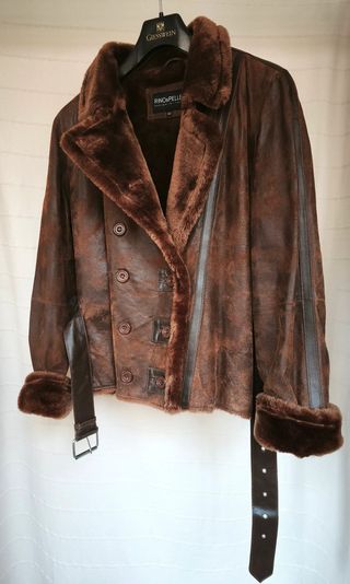 Chaqueta shearling 100% piel