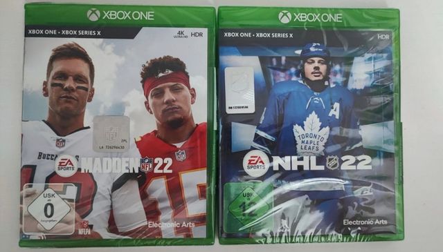 Nhl y madden 22  xbox