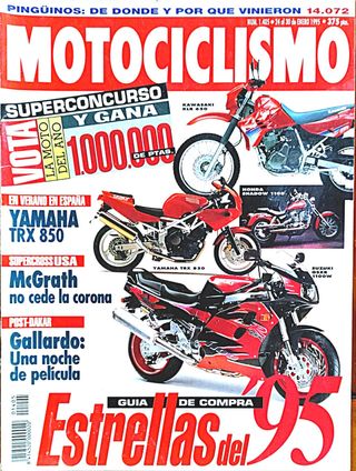 Revista motociclismo número 1405.