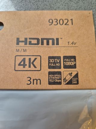 Cable HDMI nuevo 