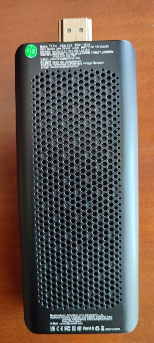 NiPoGi T6 Pro Mini PC Stick