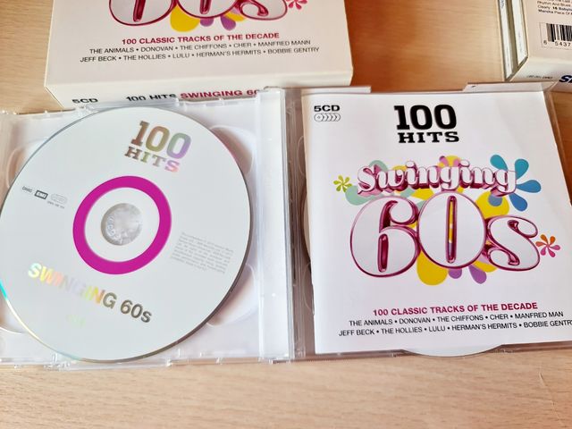 Lote 100 Hits 60s y 100 Hits 90s Anthems