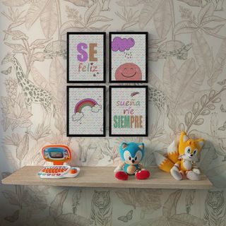 Estanteria madera maciza Greige